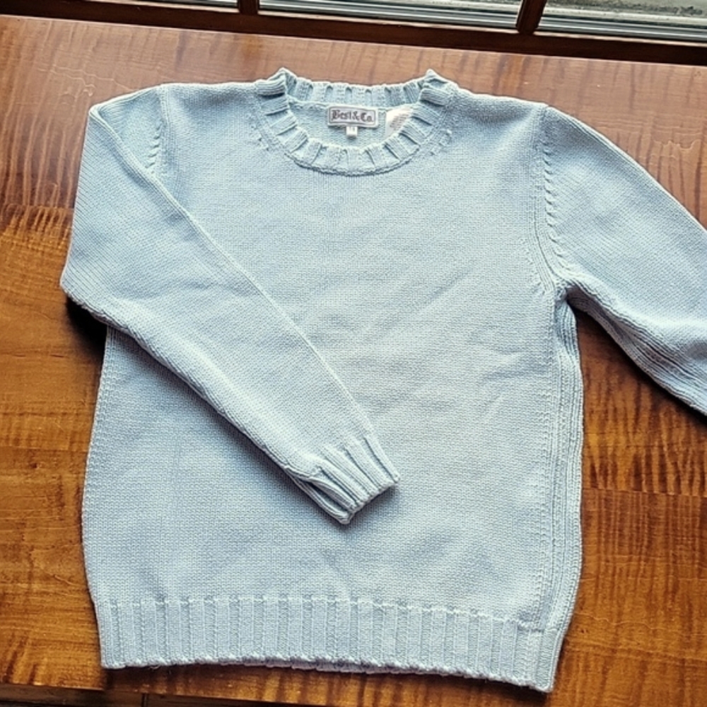 NEW• BEST & CO. COTTON SWEATER